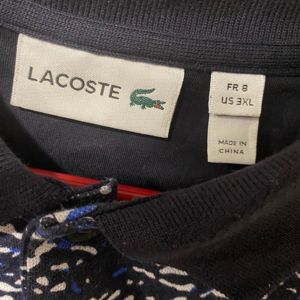 Lacoste Collared shirt.